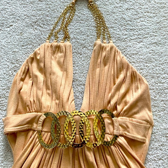 Sky halter top with chain - Picture 2 of 2